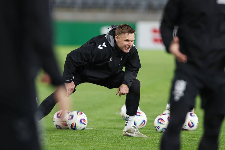 Football. Lithuania. Training. 11.10.2025
