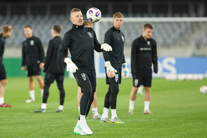 Football. Lithuania. Training. 11.10.2025