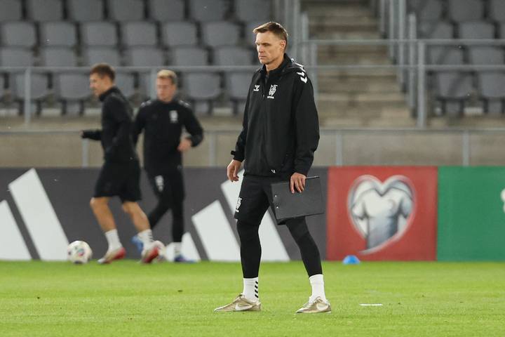 Football. Lithuania. Training. 11.10.2025