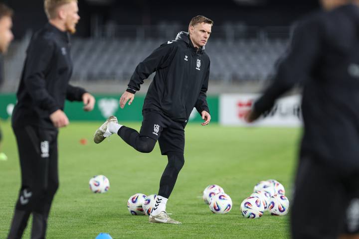 Football. Lithuania. Training. 11.10.2025