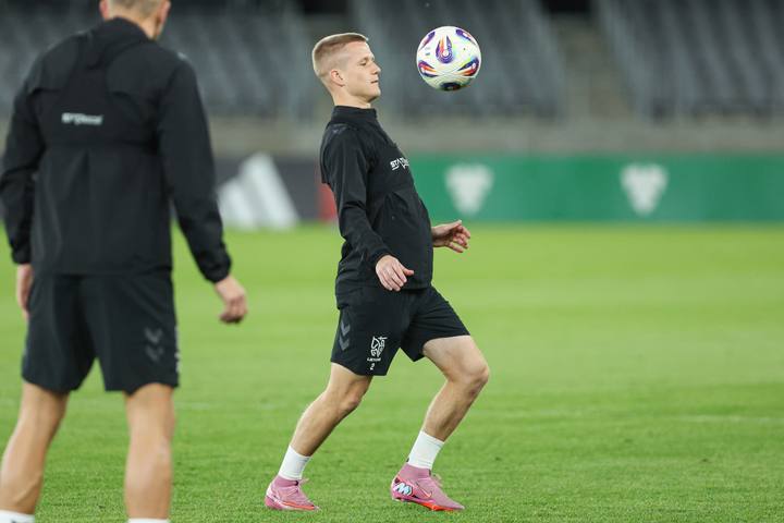 Football. Lithuania. Training. 11.10.2025