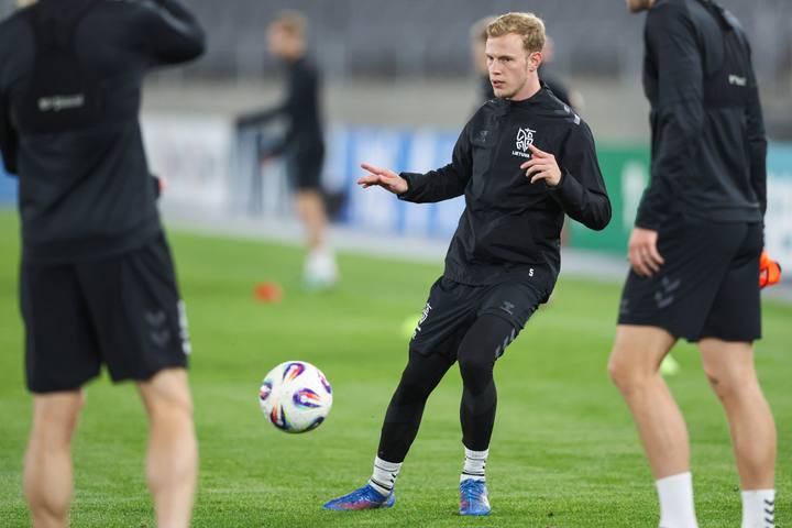 Football. Lithuania. Training. 11.10.2025