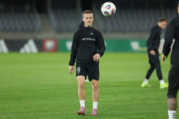 Football. Lithuania. Training. 11.10.2025