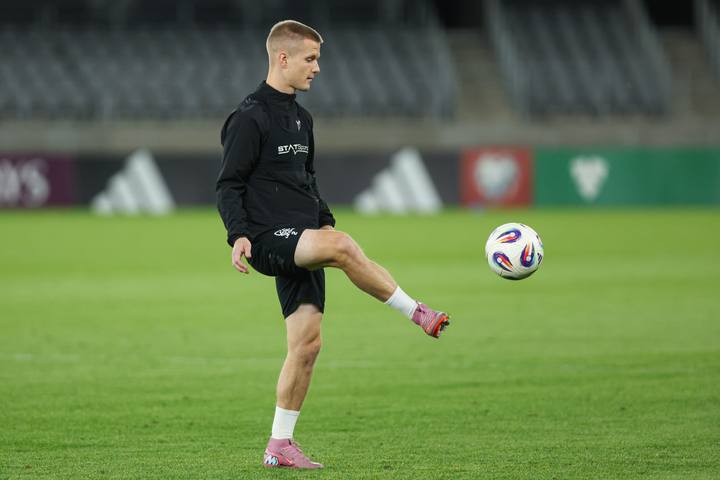 Football. Lithuania. Training. 11.10.2025