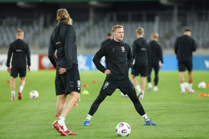 Football. Lithuania. Training. 11.10.2025