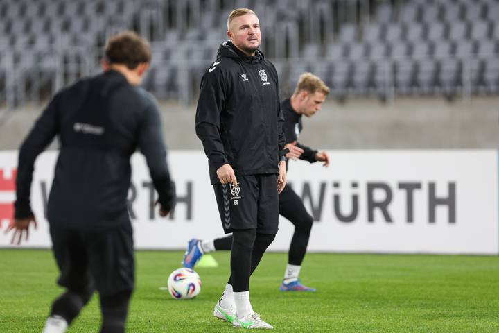 Football. Lithuania. Training. 11.10.2025