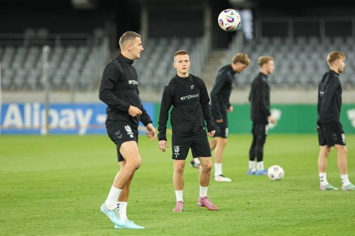 Football. Lithuania. Training. 11.10.2025