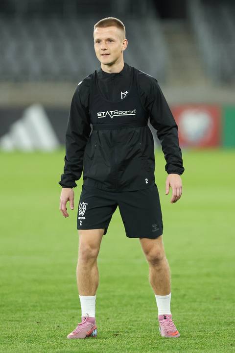 Football. Lithuania. Training. 11.10.2025