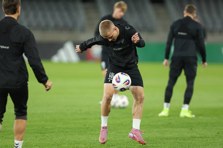 Football. Lithuania. Training. 11.10.2025
