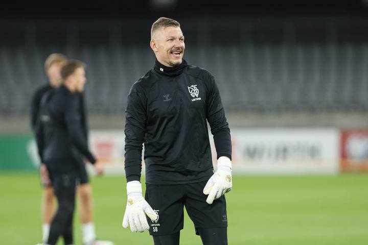 Football. Lithuania. Training. 11.10.2025