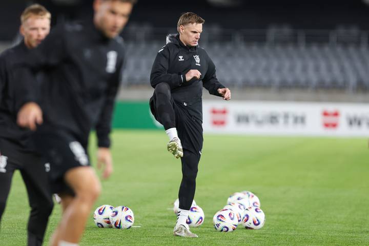 Football. Lithuania. Training. 11.10.2025