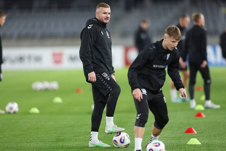 Football. Lithuania. Training. 11.10.2025