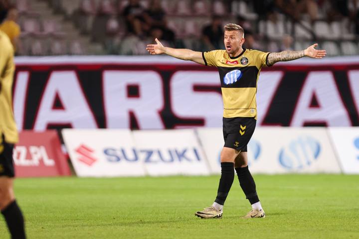 Football. Betclic 1 Liga. Polonia Warszawa - Puszcza Niepolomice. 20.09.2025