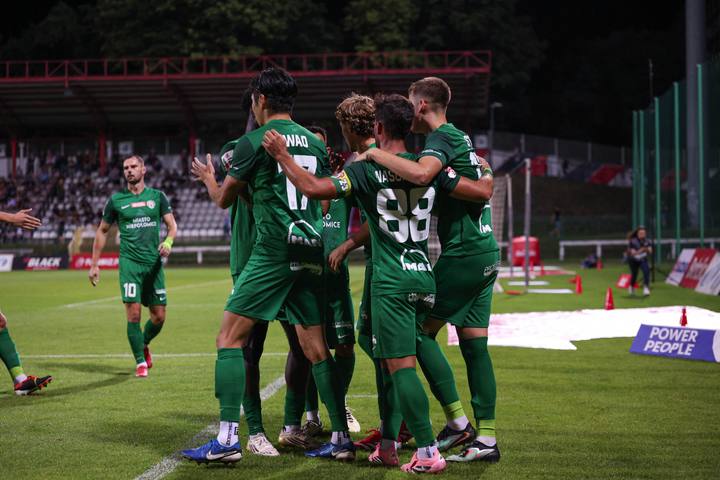 Football. Betclic 1 Liga. Polonia Warszawa - Puszcza Niepolomice. 20.09.2025