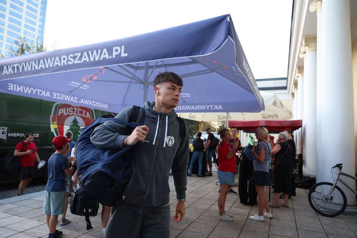 Football. Betclic 1 Liga. Polonia Warszawa - Puszcza Niepolomice. 20.09.2025