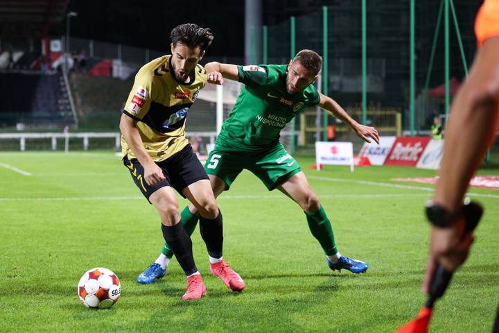 Football. Betclic 1 Liga. Polonia Warszawa - Puszcza Niepolomice. 20.09.2025