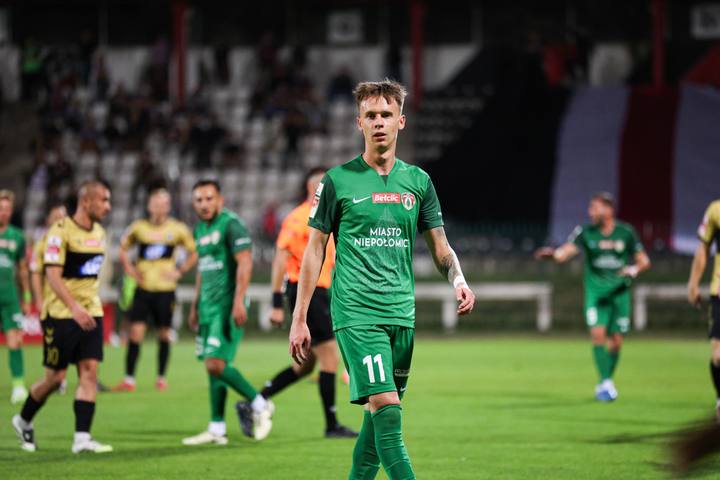 Football. Betclic 1 Liga. Polonia Warszawa - Puszcza Niepolomice. 20.09.2025