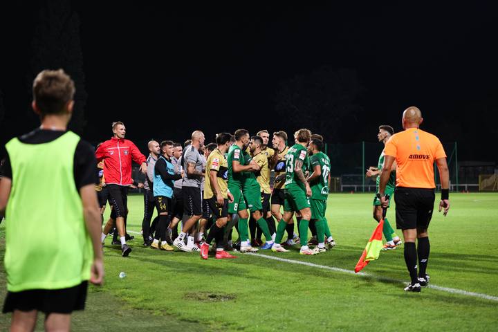 Football. Betclic 1 Liga. Polonia Warszawa - Puszcza Niepolomice. 20.09.2025