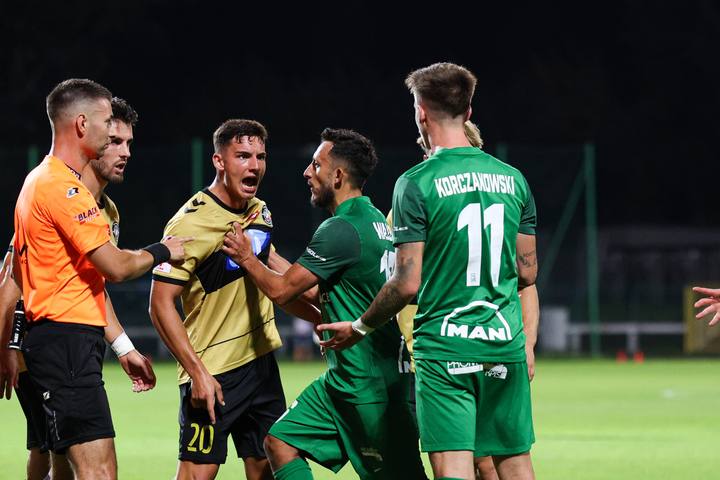 Football. Betclic 1 Liga. Polonia Warszawa - Puszcza Niepolomice. 20.09.2025