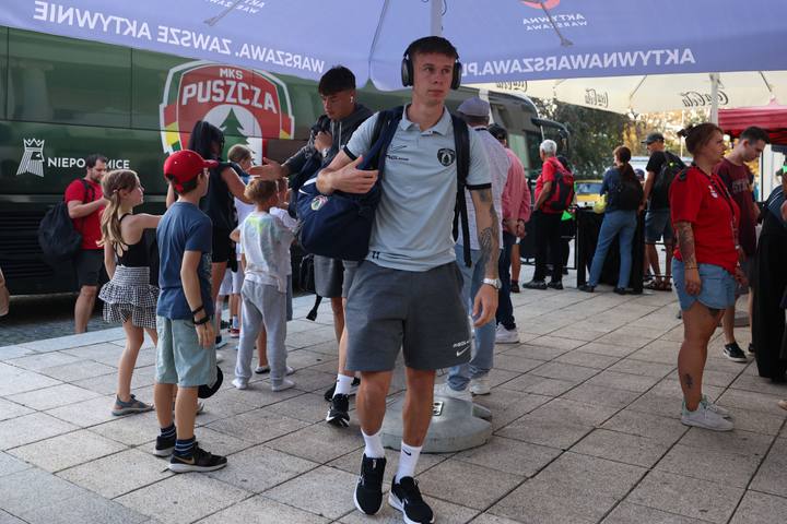 Football. Betclic 1 Liga. Polonia Warszawa - Puszcza Niepolomice. 20.09.2025