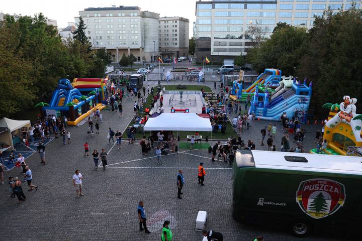 Football. Betclic 1 Liga. Polonia Warszawa - Puszcza Niepolomice. 20.09.2025