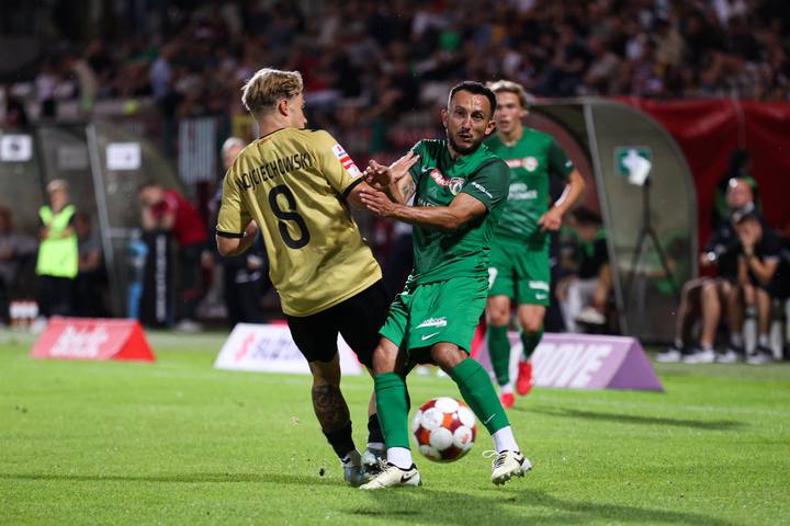 Football. Betclic 1 Liga. Polonia Warszawa - Puszcza Niepolomice. 20.09.2025