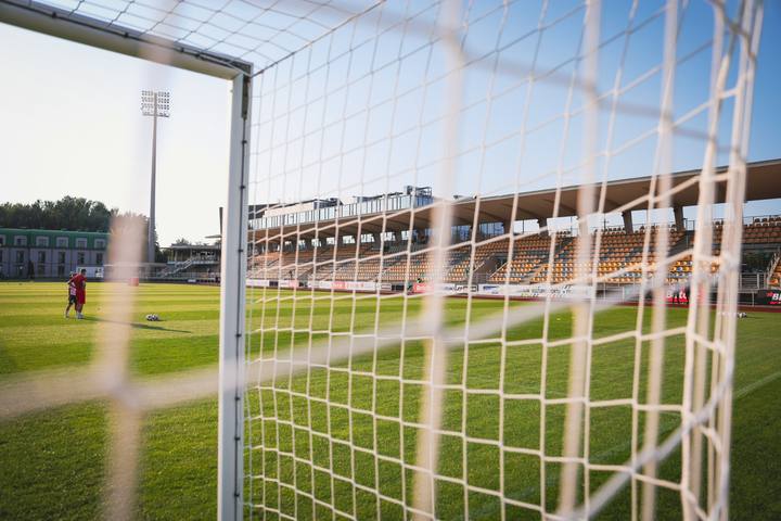 Football. Betclic 1 Liga. Znicz Pruszkow - Polonia Warszawa. 10.08.2025