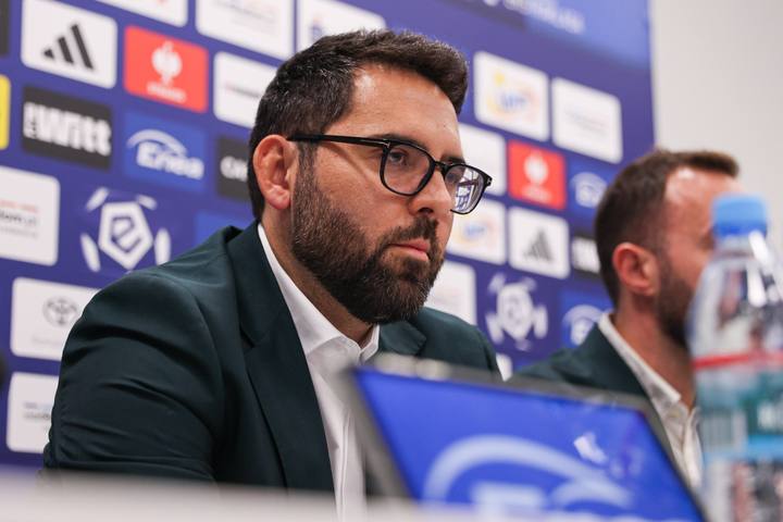 Football. Radomiak Radom. Press Conference. 30.10.2025