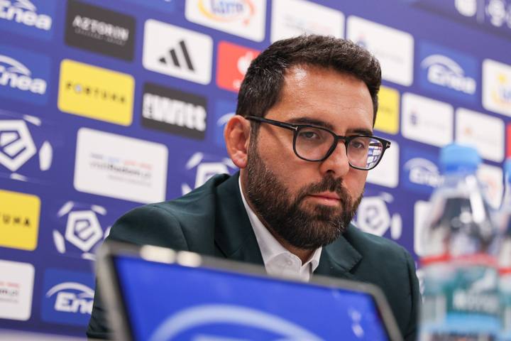 Football. Radomiak Radom. Press Conference. 30.10.2025