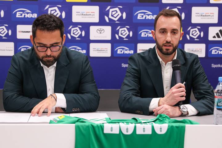 Football. Radomiak Radom. Press Conference. 30.10.2025