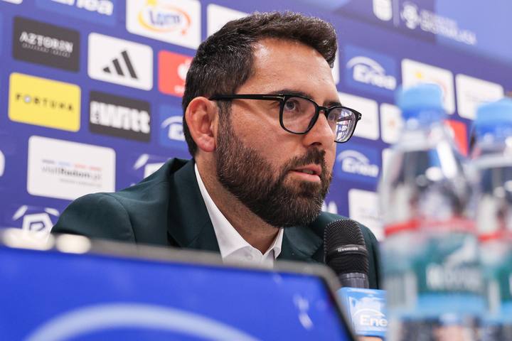 Football. Radomiak Radom. Press Conference. 30.10.2025