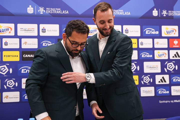 Football. Radomiak Radom. Press Conference. 30.10.2025