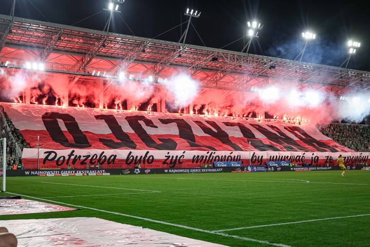 Football. PKO BP Ekstraklasa. Radomiak Radom - Cracovia. 31.08.2024