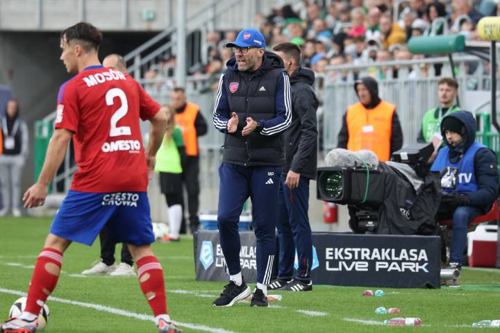Football. PKO BP Ekstraklasa. Radomiak Radom - Rakow Czestochowa. 05.10.2024