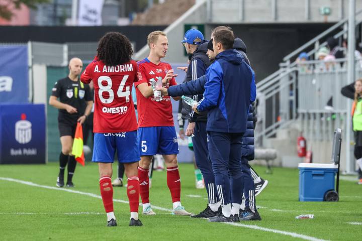 Football. PKO BP Ekstraklasa. Radomiak Radom - Rakow Czestochowa. 05.10.2024
