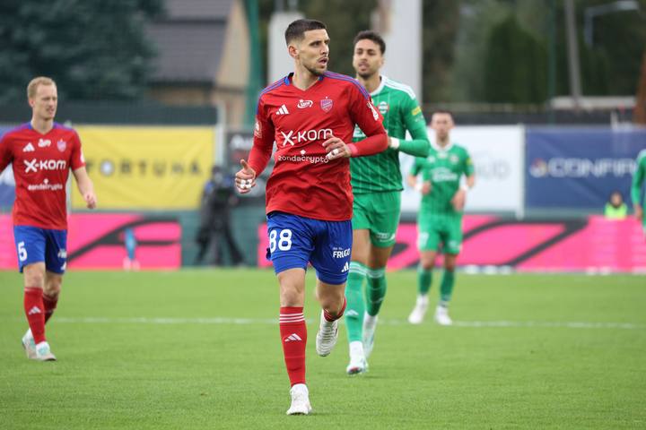 Football. PKO BP Ekstraklasa. Radomiak Radom - Rakow Czestochowa. 05.10.2024