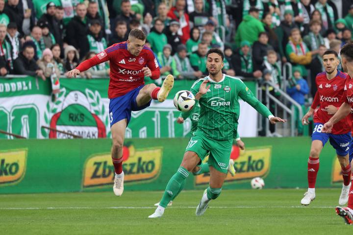 Football. PKO BP Ekstraklasa. Radomiak Radom - Rakow Czestochowa. 05.10.2024