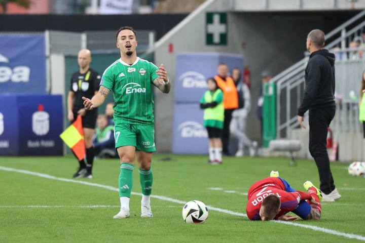 Football. PKO BP Ekstraklasa. Radomiak Radom - Rakow Czestochowa. 05.10.2024