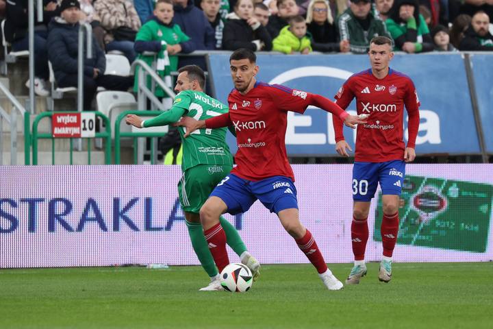 Football. PKO BP Ekstraklasa. Radomiak Radom - Rakow Czestochowa. 05.10.2024