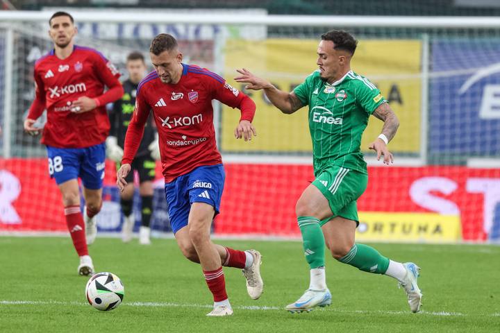 Football. PKO BP Ekstraklasa. Radomiak Radom - Rakow Czestochowa. 05.10.2024