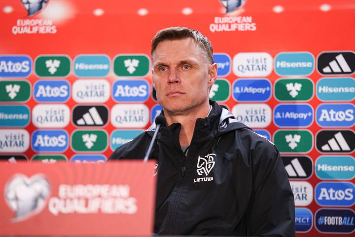 Football. Lithuania. Press Conference. 11.10.2025