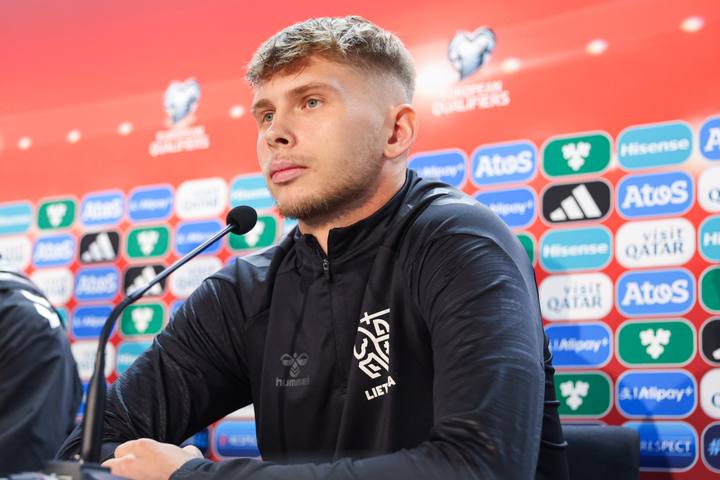 Football. Lithuania. Press Conference. 11.10.2025