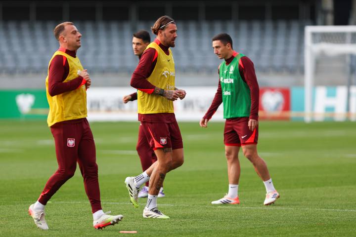 Football. Poland national team. Training. 11.10.2025