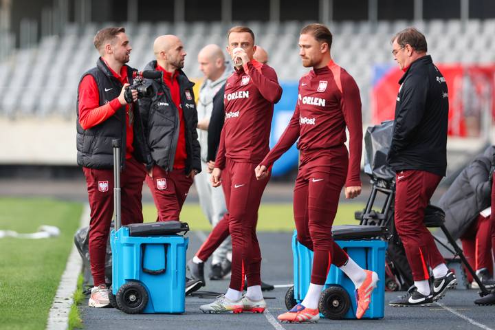 Football. Poland national team. Training. 11.10.2025