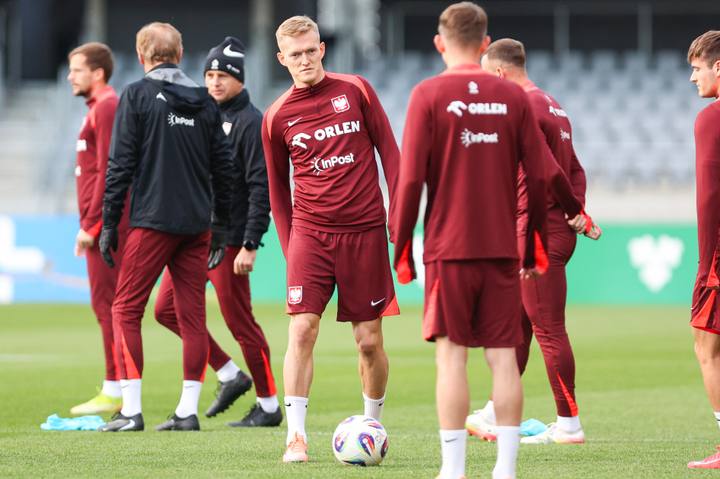 Football. Poland national team. Training. 11.10.2025