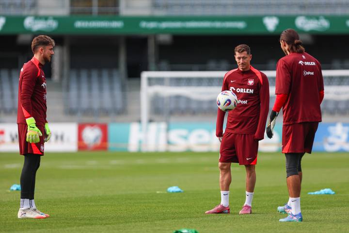 Football. Poland national team. Training. 11.10.2025