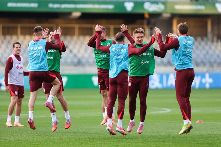Football. Poland national team. Training. 11.10.2025