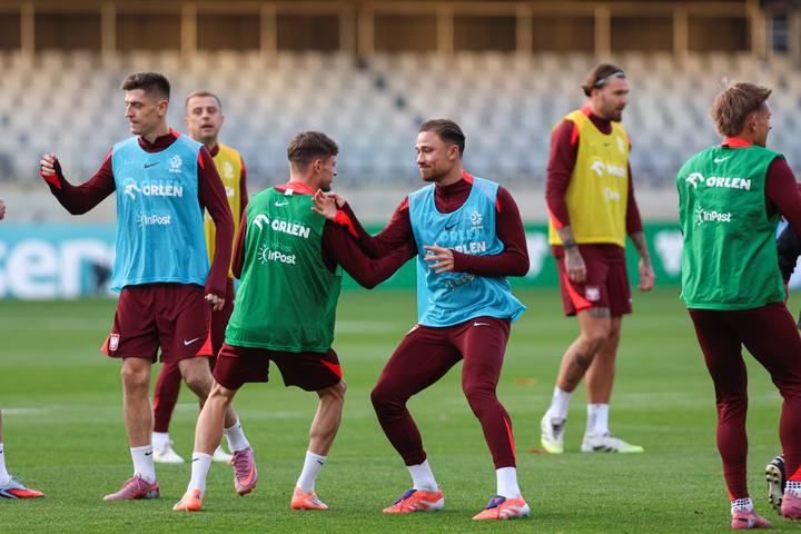Football. Poland national team. Training. 11.10.2025