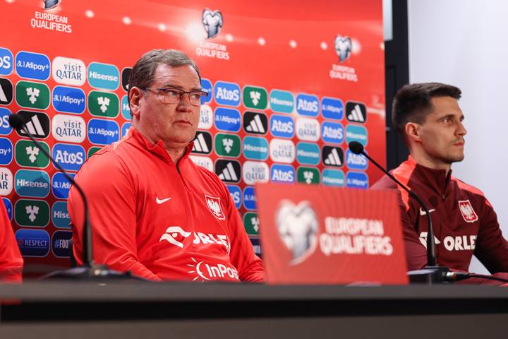 Football. Poland national team. Press Conference. 11.10.2025