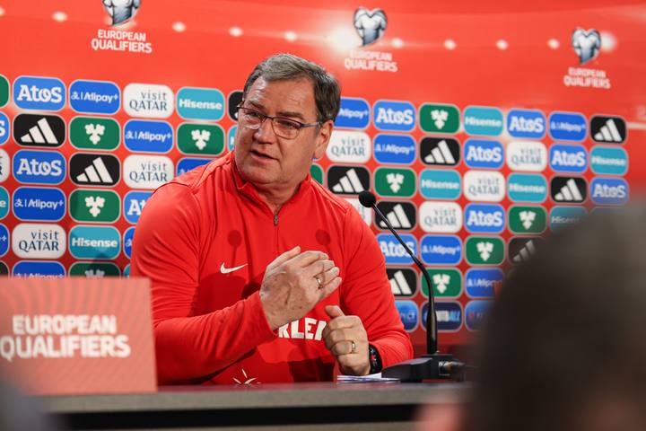 Football. Poland national team. Press Conference. 11.10.2025